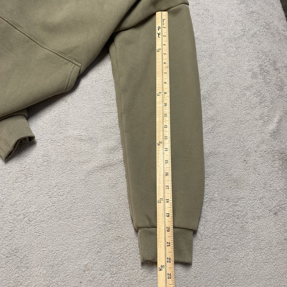 Comfrt Hoodie Medium Green Pullover Pocket Unisex Lounge Soft - Picture 7 of 7